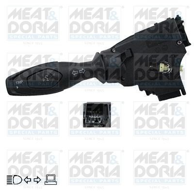 MEAT & DORIA Steering column switch Fiesta Mk6 new 23349