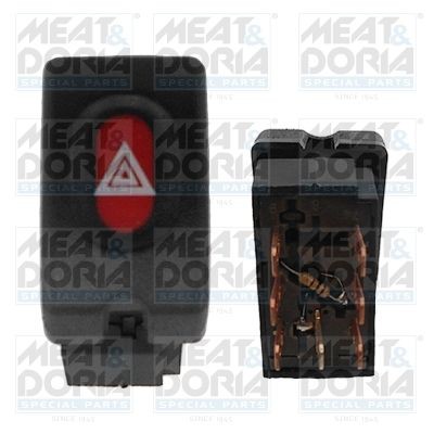 MEAT & DORIA 23608 Switch, hazard light Opel Combo B