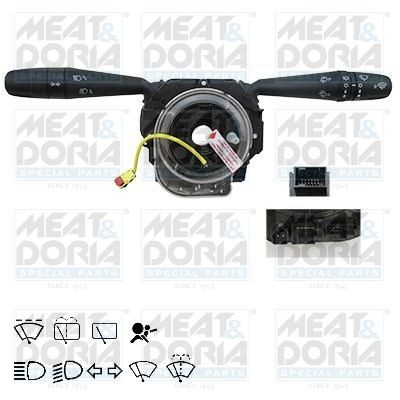 Fiat 500 Steering Column Switch MEAT & DORIA 23775 cheap