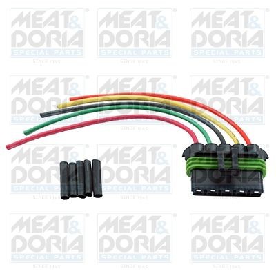 Fiat 500 Cable Repair Set, wiper motor MEAT & DORIA 25009 cheap