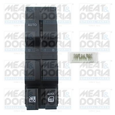 MEAT & DORIA Left Front Switch, window regulator 26011 buy