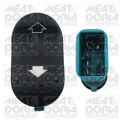MEAT & DORIA 26045 Window switch Right Front
