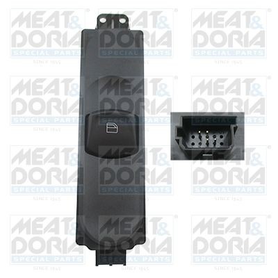 MEAT & DORIA 26066 Window switch Right Front