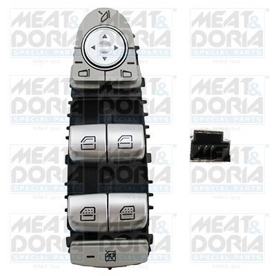 MEAT & DORIA 26081 Electric window switch Mercedes S205 C 220 BlueTEC 2.2 170 hp Diesel 2014 price