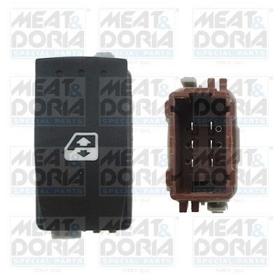 26103 MEAT & DORIA Electric window switch RENAULT Right Front