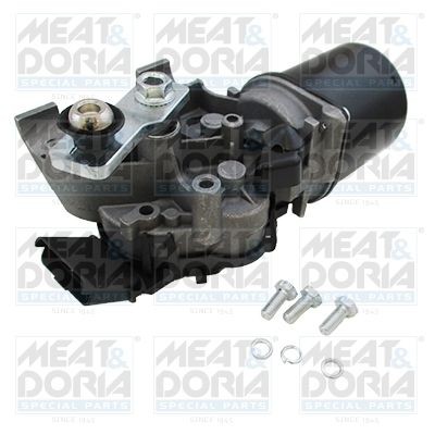 Motor for windscreen wipers MEAT & DORIA 12V, Front - 27155