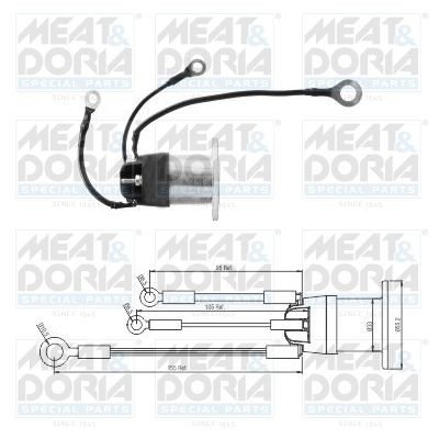 MEAT & DORIA 46194 Magnetschalter, Anlasser für SCANIA P,G,R,T - series LKW in Original Qualität
