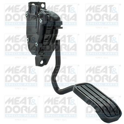 MEAT & DORIA for left-hand drive vehicles Sensor, accelerator pedal position 83607 buy