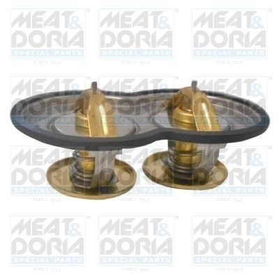 MEAT & DORIA 92852 Kühlwasserthermostat für SCANIA P,G,R,T - series LKW in Original Qualität