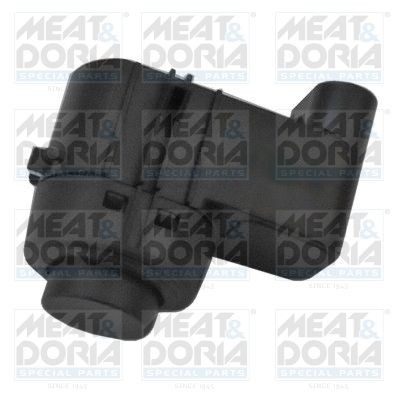 MEAT & DORIA 94616 Parking sensor Rear, black, Ultrasonic Sensor