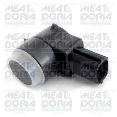 MEAT & DORIA 94629 Parking sensor Rear, grey, Ultrasonic Sensor