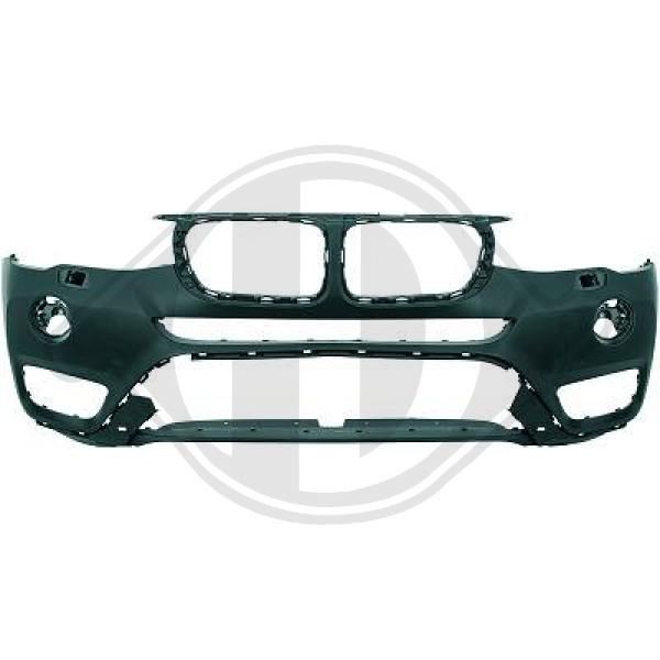 DIEDERICHS Bumper parts rear and front BMW X3 (F25) new 1276150
