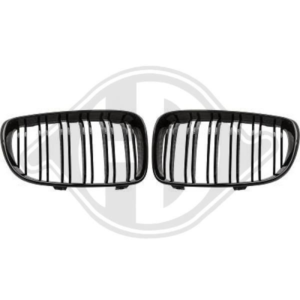 DIEDERICHS HD Tuning 1280640 Front grille BMW E87 118i 2.0 136 hp Petrol 2007 price