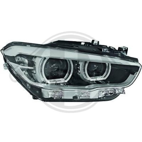 DIEDERICHS 1281187 Front lights BMW F21 116d 1.5 116 hp Diesel 2017 price
