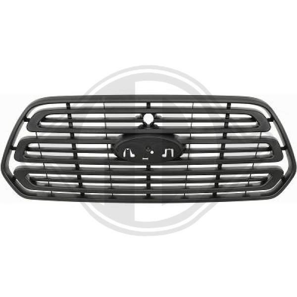 DIEDERICHS 1457040 Front grill FORD TRANSIT 2008 in original quality