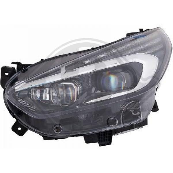 DIEDERICHS Headlight LED and Xenon Ford Galaxy MK3 new 1492087