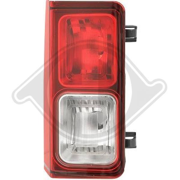 DIEDERICHS 1897094 Reverse Light W16W, without bulb holder