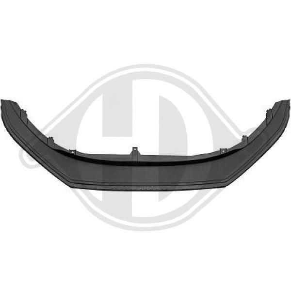 DIEDERICHS 2207061 VW POLO 2020 Front diffuser