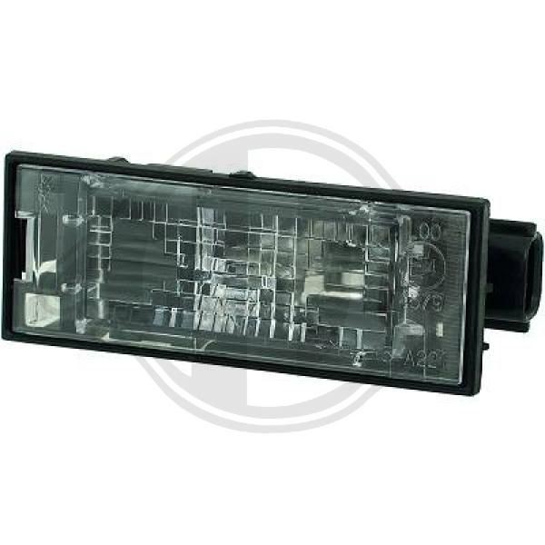Great value for money - DIEDERICHS Licence Plate Light 4415096