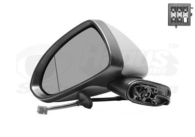 Swgaunc Spiegelglas, Seitenspiegel Linker für Corsa D E 2006-2014, Corsa E  2014-2019 Beheizbar Glas 1426555 : : Auto & Motorrad