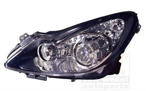 Scheinwerfer links Corsa D Bj. 11->> Valeo Facelift mit Kurvenlicht :  : Auto & Motorrad