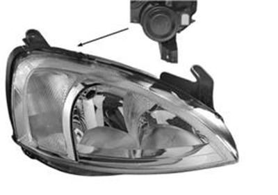 VAN WEZEL 3777962V Headlight Right, H7/H7, Crystal clear, yellow, for right-hand traffic, without motor for headlamp levelling, PX26d
