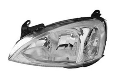 VAN WEZEL 3779963 Headlight Left, H7/H7, Crystal clear, for right-hand traffic, with motor for headlamp levelling