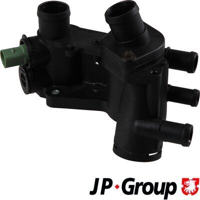 JP GROUP 1114510400 Thermostat Housing with seal, with thermostat