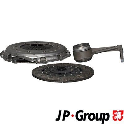 1130412219 JP GROUP for engines with dual-mass flywheel, with central slave cylinder, Check and replace dual-mass flywheel if necessary., 240mm Ø: 240mm Clutch replacement kit 1130412210 buy