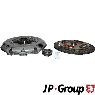 1130412810 JP GROUP Clutch set SKODA with bearing(s), 220mm