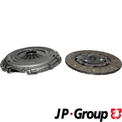 Clutch replacement kit JP GROUP without clutch release bearing, 240mm - 1130415510