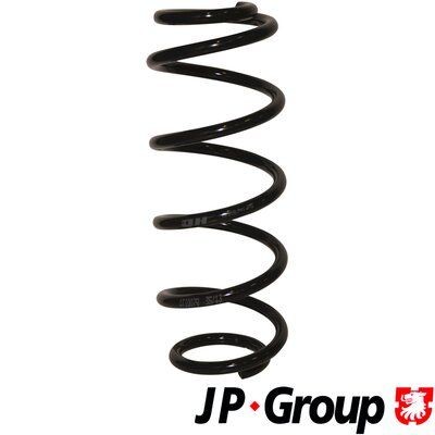 JP GROUP 1142203800 Coil spring Front Axle, Coil spring with constant wire diameter, purple, brown