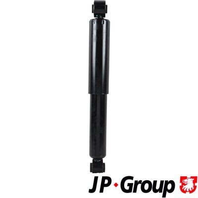 1152105700 JP GROUP Shock absorbers JEEP Rear Axle, Gas Pressure, Twin-Tube, Telescopic Shock Absorber, Top eye, Bottom eye