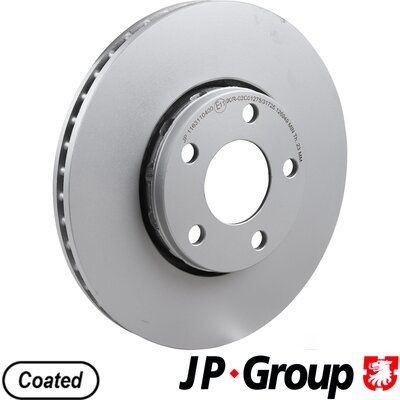 Great value for money - JP GROUP Brake disc 1163110400