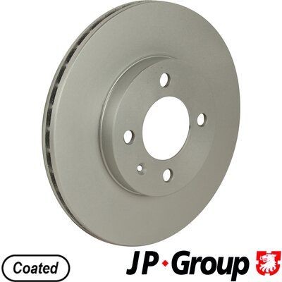 Original JP GROUP 1163104009 Disc brake set 1163111000 for VW PASSAT