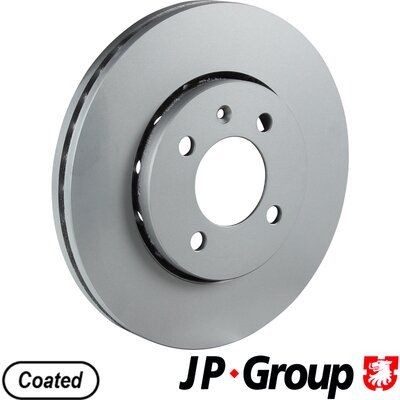 Original JP GROUP 1163106900 Brake rotors 1163112900 for VW POLO