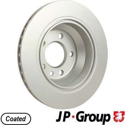 JP GROUP Brake rotors 1163202700 for VW TOUAREG, MULTIVAN, TRANSPORTER