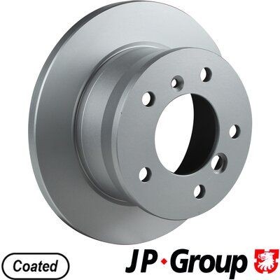 JP GROUP 1163206100 Brake disc Rear Axle, 272x16mm, 5, solid, Coated