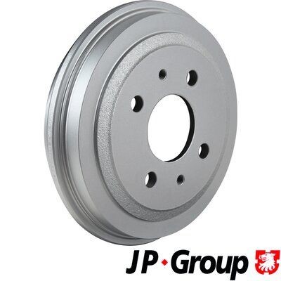JP GROUP 1163501800 Brake Drum Rear Axle, Ø: 185mm