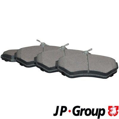 1163602219 JP GROUP Front Axle, not prepared for wear indicator Height: 69,5mm, Width: 119mm, Thickness: 16,2mm Brake pads 1163602210 buy