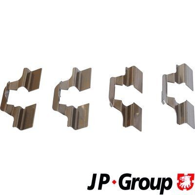 1091211 JP GROUP 1163750410 Accessory kit, disc brake pads Renault Clio 3 Grandtour 1.6 16V 128 hp Petrol 2011 price