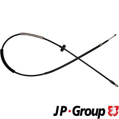 JP GROUP 1170306970 Hand brake cable Left Rear, 1928/1765mm, Disc Brake