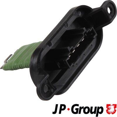 Great value for money - JP GROUP Blower motor resistor 1196851300