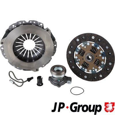 Great value for money - JP GROUP Clutch kit 1230408710