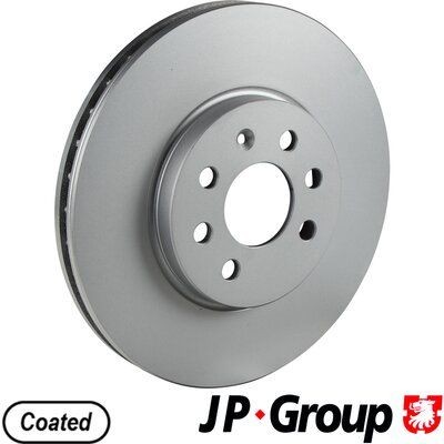 Original JP GROUP 1263100600 Brake disc kit 1263104400 for OPEL MERIVA