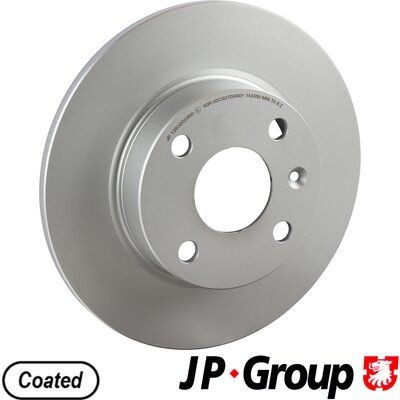 Great value for money - JP GROUP Brake disc 1263203300