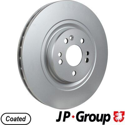 1363103009 JP GROUP Front Axle, 345x32mm, 5, Vented, Coated Ø: 345mm, Num. of holes: 5, Brake Disc Thickness: 32mm Brake rotor 1363103000 buy