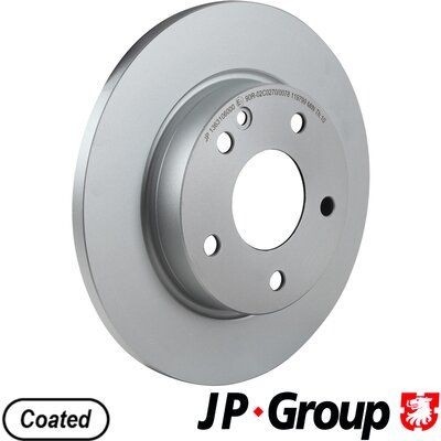 JP GROUP 1363106000 Disco freno Assale anteriore, 260x12mm, 5, pieno, rivestito
