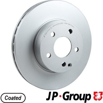 Great value for money - JP GROUP Brake disc 1363107400