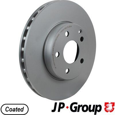 Great value for money - JP GROUP Brake disc 1363107600